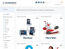 Tablet Screenshot of echosenslibrary.com